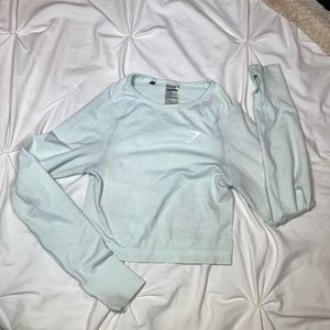 Gymshark long sleeve crop Small